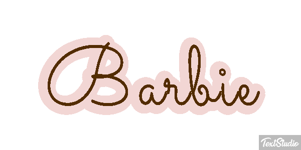 Barbie Text effect