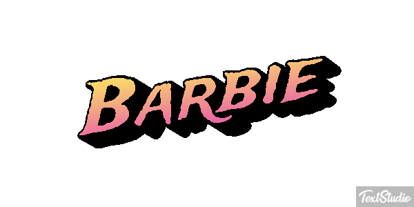 Barbie Text effect