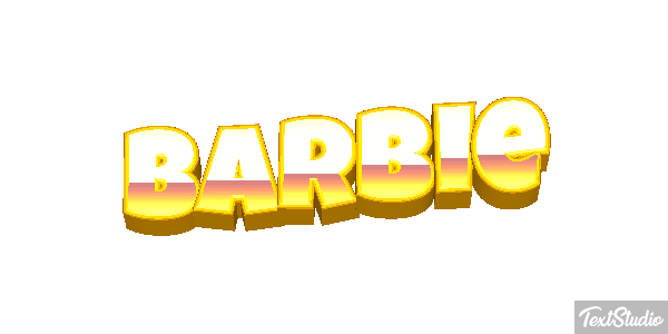 Barbie Text effect