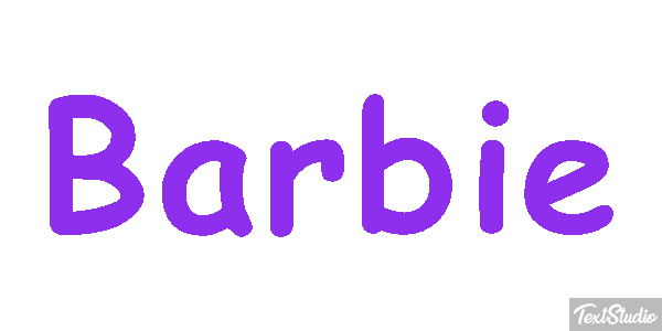Barbie Text effect