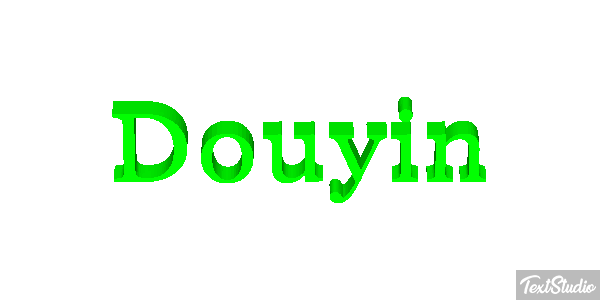 Douyin Metin efekti