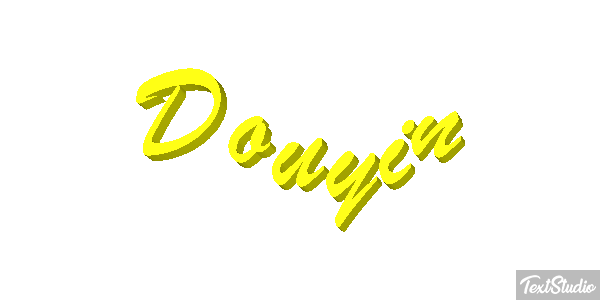 Douyin Metin efekti