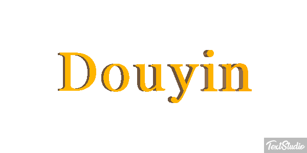 Douyin Metin efekti