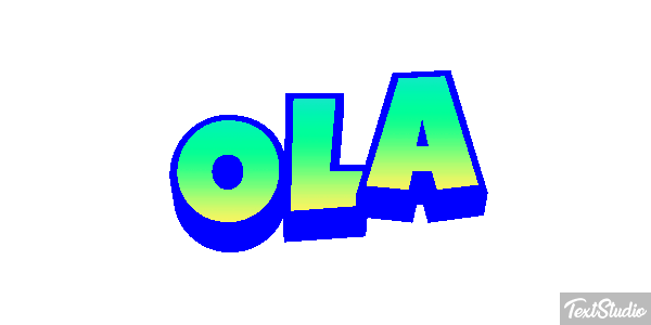 Olá テキスト効果