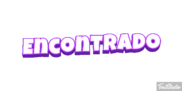 Encontrado Efeito do texto