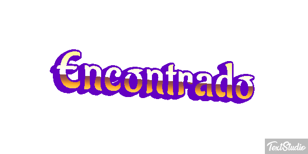 Encontrado Efeito do texto