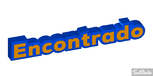 Encontrado Efeito do texto