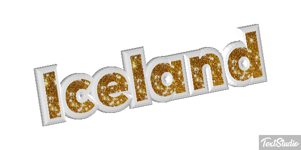 Iceland Text effect