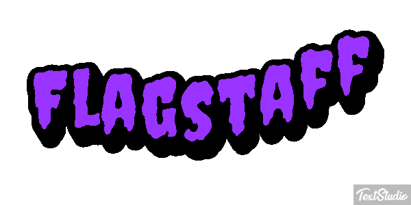 Flagstaff Effetto testo