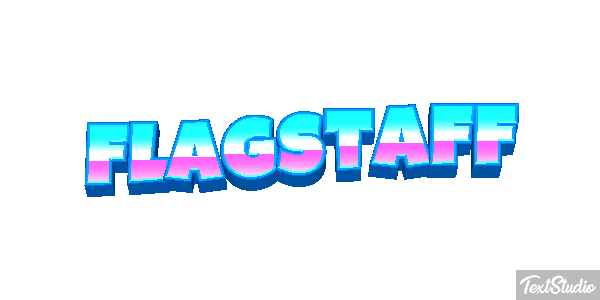 Flagstaff Effetto testo