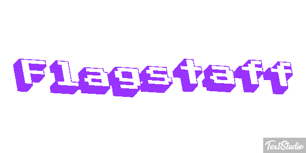 Flagstaff Effetto testo