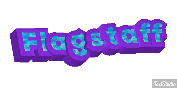 Flagstaff Effetto testo