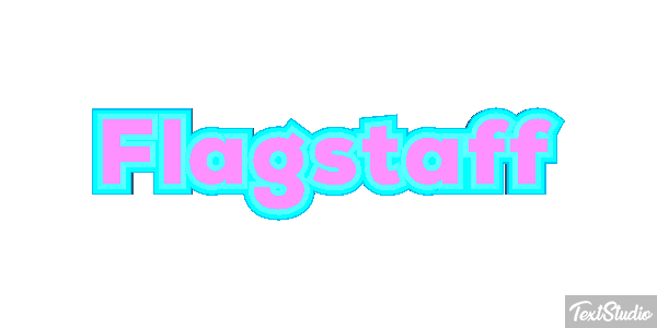 Flagstaff Effetto testo
