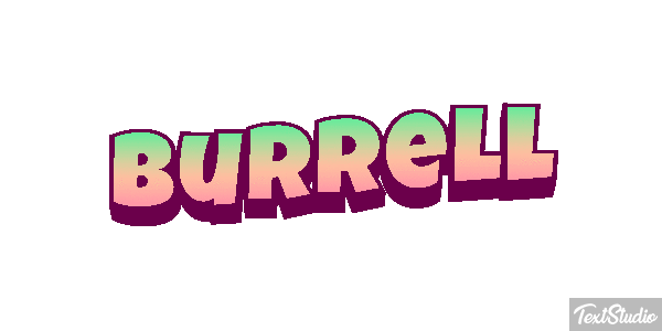 Burrell Text effect