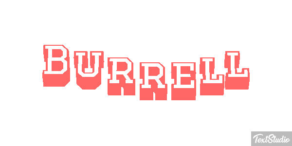 Burrell Text effect