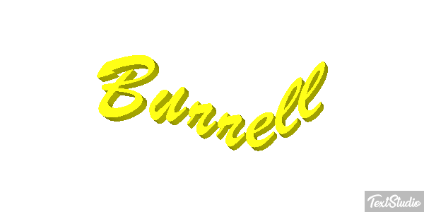 Burrell Text effect