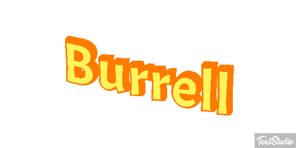 Burrell Text effect