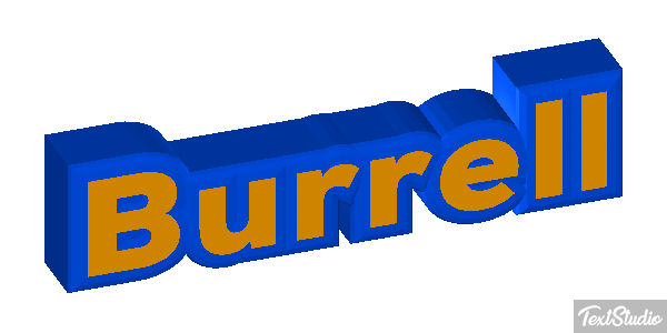 Burrell Text effect