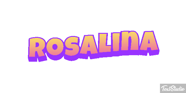 Rosalina Effetto testo