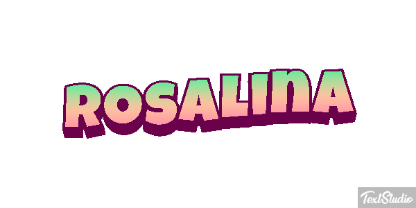 Rosalina Effetto testo