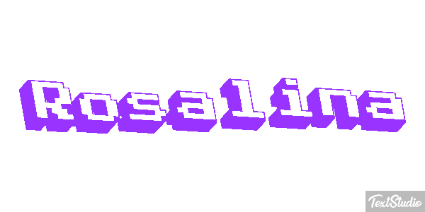 Rosalina Effetto testo
