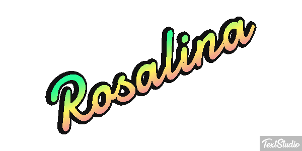 Rosalina Effetto testo