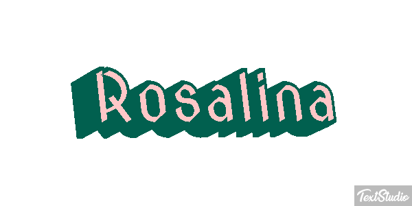 Rosalina Effetto testo