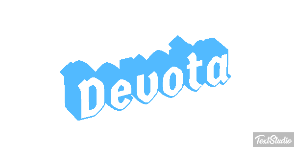 Devota Efeito do texto