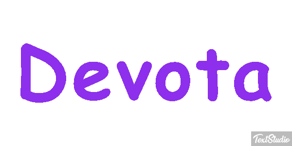 Devota Efeito do texto