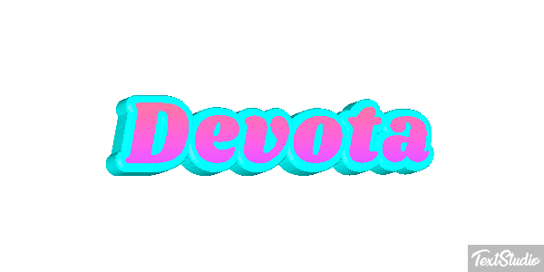 Devota Efeito do texto