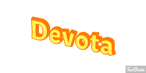 Devota Efeito do texto