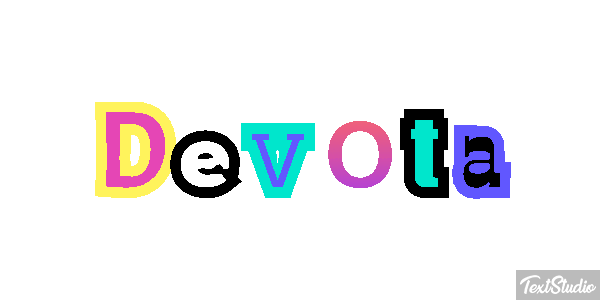 Devota Efeito do texto