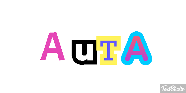 Auta Текстовый эффект