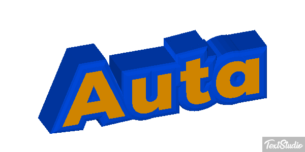 Auta Текстовый эффект