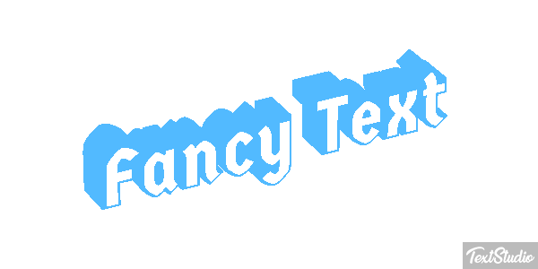 Fancy Text Texteffekt