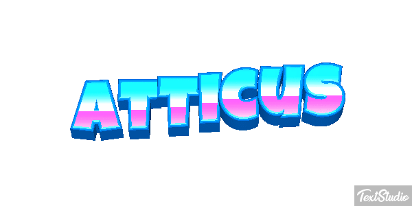 Atticus Text effect