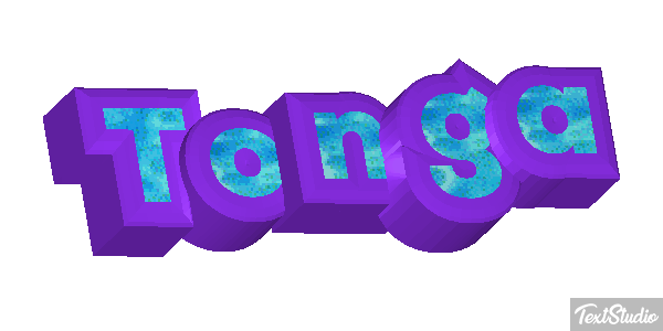 Tonga Text effect