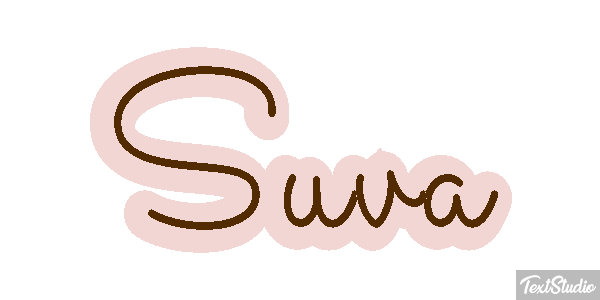 Suva Effet de texte