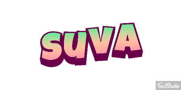 Suva Effet de texte