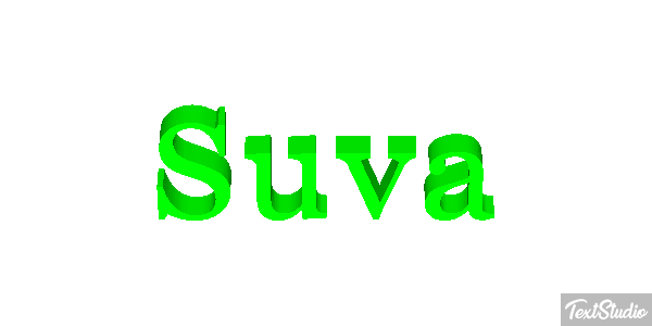 Suva Effet de texte