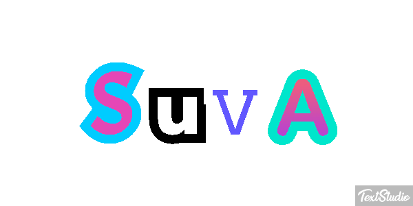 Suva Effet de texte