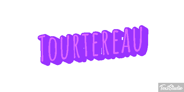 Tourtereau Effet de texte