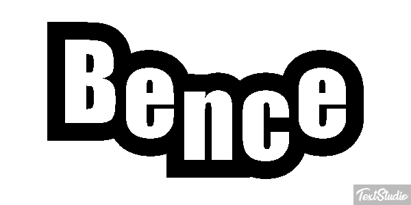 Bence Text effect