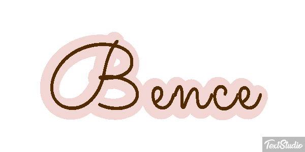 Bence Text effect