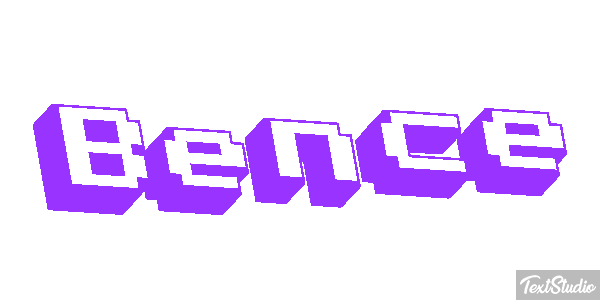 Bence Text effect