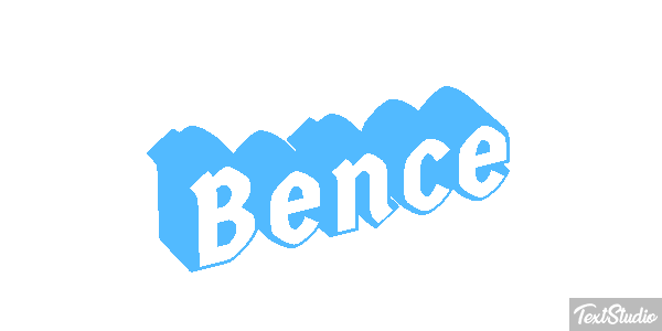 Bence Text effect