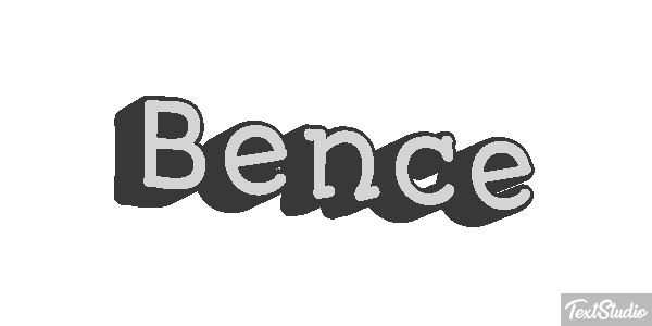Bence Text effect