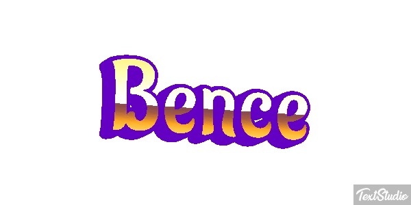 Bence Text effect