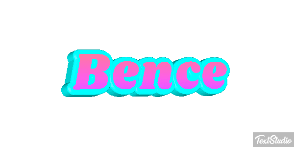 Bence Text effect