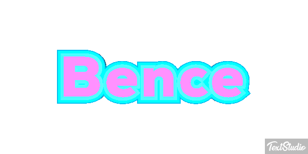 Bence Text effect